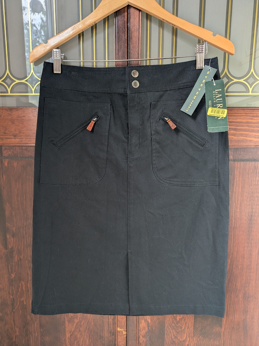 Lauren Ralph Lauren Black Pencil Skirt